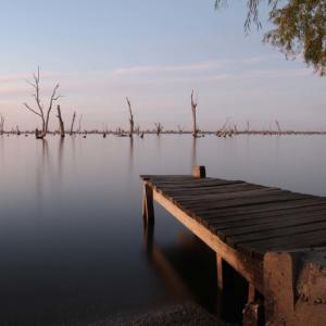 Calm Waters On Lake Mulwala, Yarrawonga, Australia
